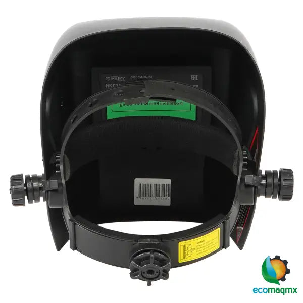 Careta Para Soldar Electrónica De Sombra Variable Negra Husky HKC15