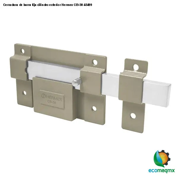 Cerradura de barra fija cilindro exterior Hermex CB-30 43499