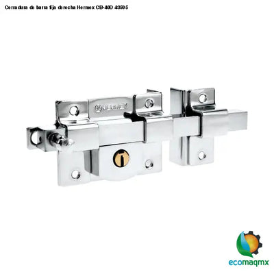 Cerradura de barra fija derecha Hermex CB-40D 43505