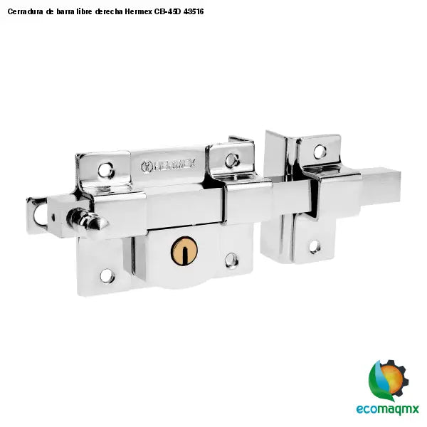 Cerradura de barra libre derecha Hermex CB-45D 43516