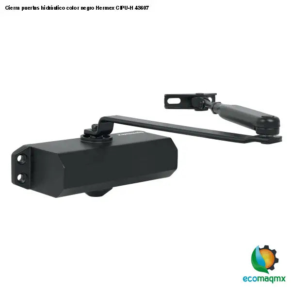 Cierra puertas hidráulico color negro Hermex CIPU-H 43607