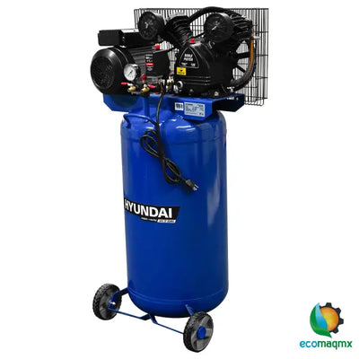 Compresor De Aire Eléctrico Profesional Hyundai 120 Litros