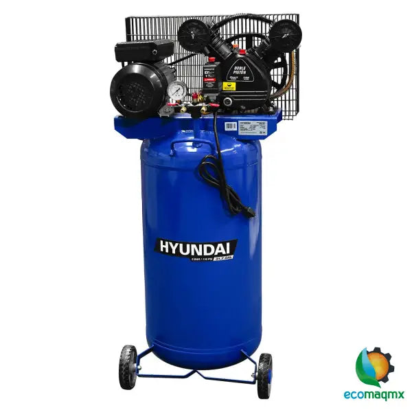 Compresor De Aire Eléctrico Profesional Hyundai 120 Litros