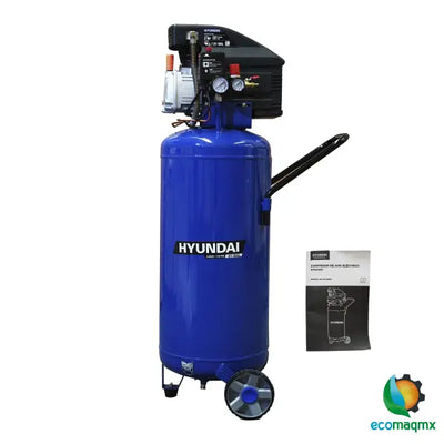 Compresor De Aire Eléctrico Profesional Hyundai 80 Litros 2