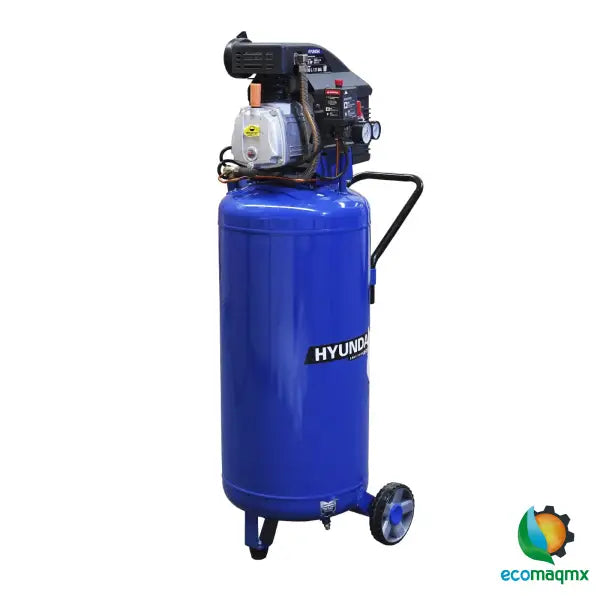 Compresor De Aire Eléctrico Profesional Hyundai 80 Litros 2