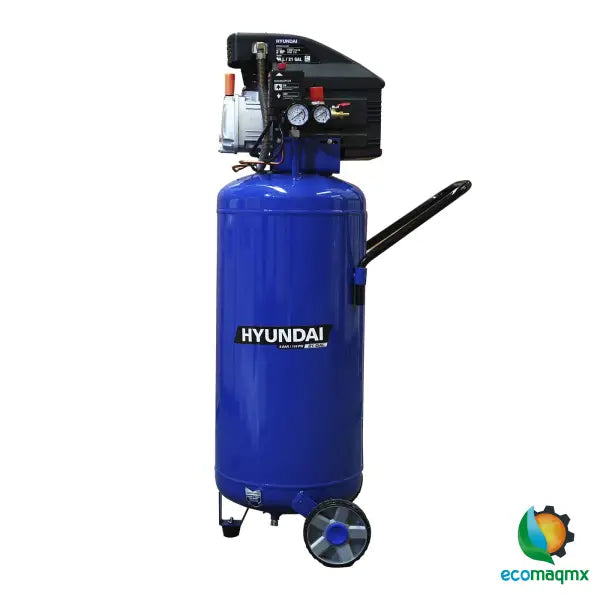 Compresor De Aire Eléctrico Profesional Hyundai 80 Litros 2