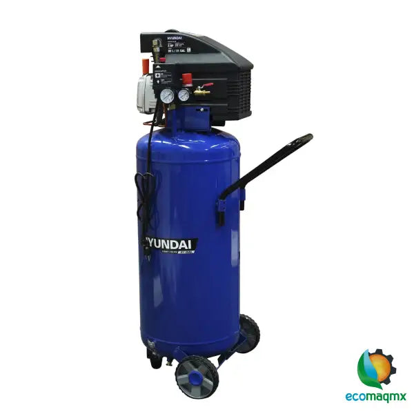 Compresor De Aire Eléctrico Profesional Hyundai 80 Litros 2