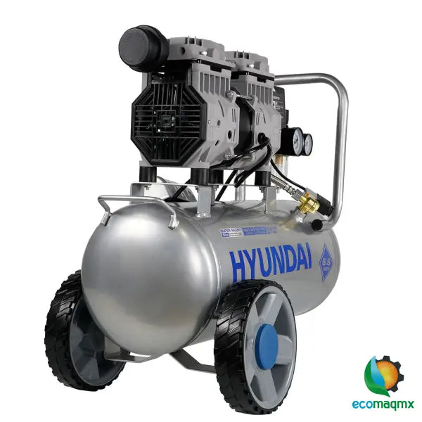 Compresor De Aire Libre de Aceite Hyundai 25 Litros 0.75 Hp