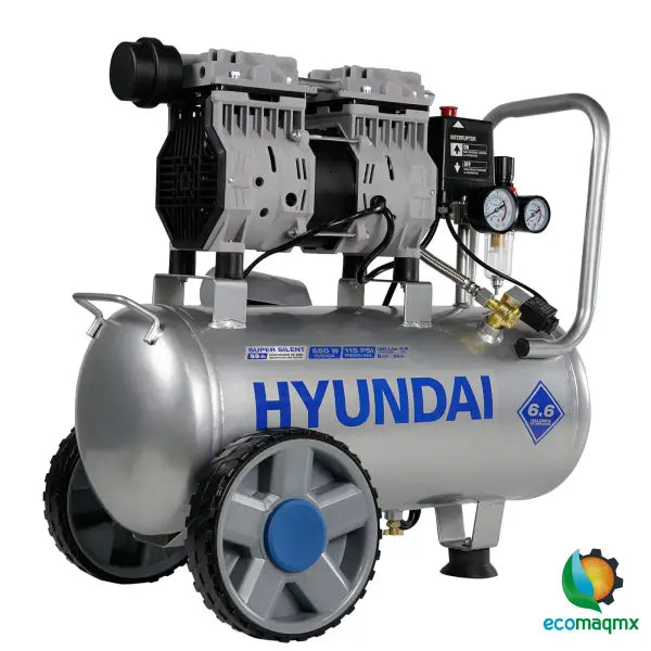 Compresor De Aire Libre de Aceite Hyundai 25 Litros 0.75 Hp
