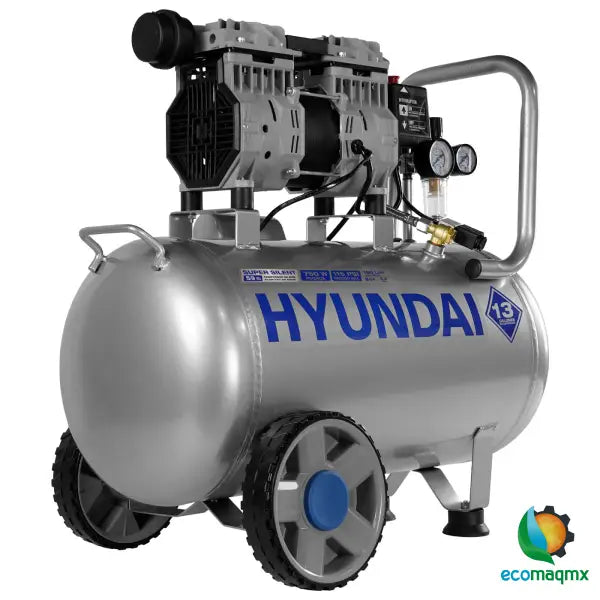 Compresor De Aire Silencioso Libre de Aceite Hyundai 50
