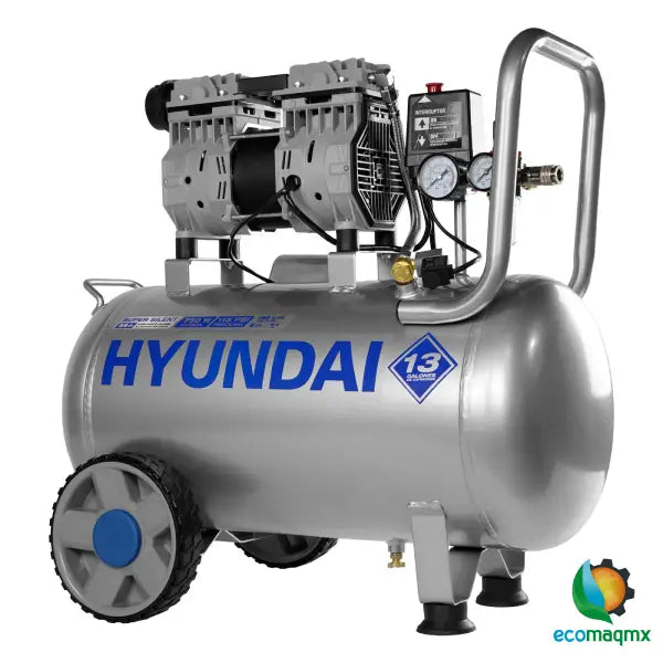 Compresor De Aire Silencioso Libre de Aceite Hyundai 50