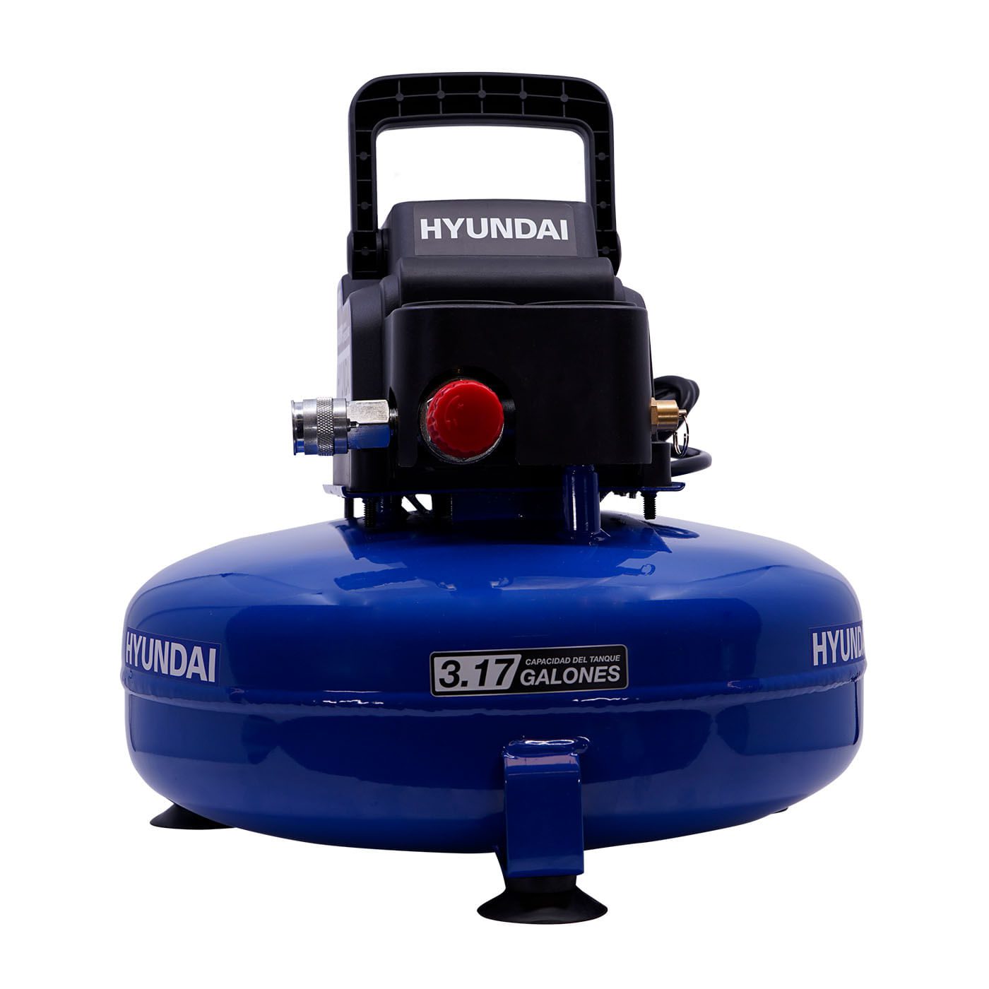 Mini Compresor De Aire Eléctrico Hyundai 12 Litros 100psi/7bar C/motor 1/3hp – Hyac15