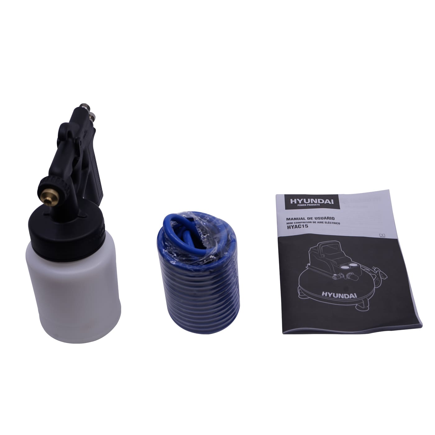 Mini Compresor De Aire Eléctrico Hyundai 12 Litros 100psi/7bar C/motor 1/3hp – Hyac15