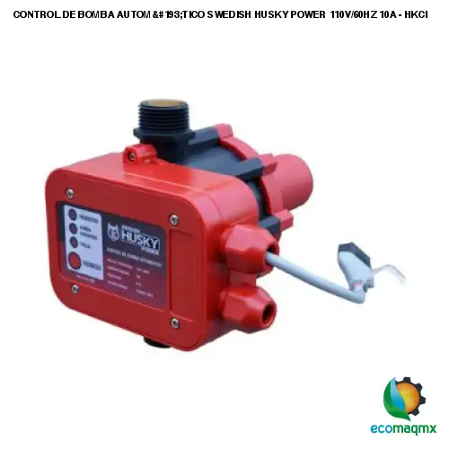 CONTROL DE BOMBA AUTOMÁTICO SWEDISH HUSKY POWER 110V/60HZ