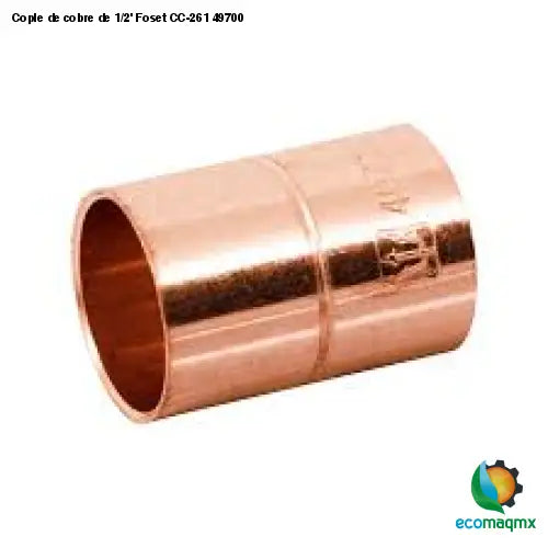 Cople de cobre de 1/2’ Foset CC-261 49700