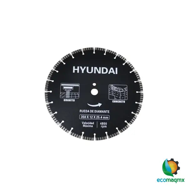 Cortadora De Concreto Manual Portátil a Gasolina Hyundai