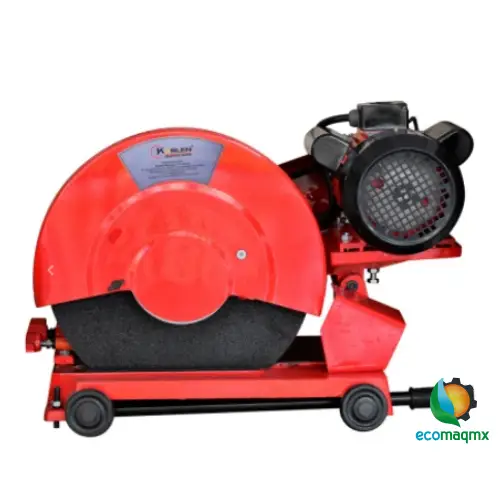 CORTADORA DE DISCO ABRASIVO CON LLANTAS PARA MEJOR FUNCION