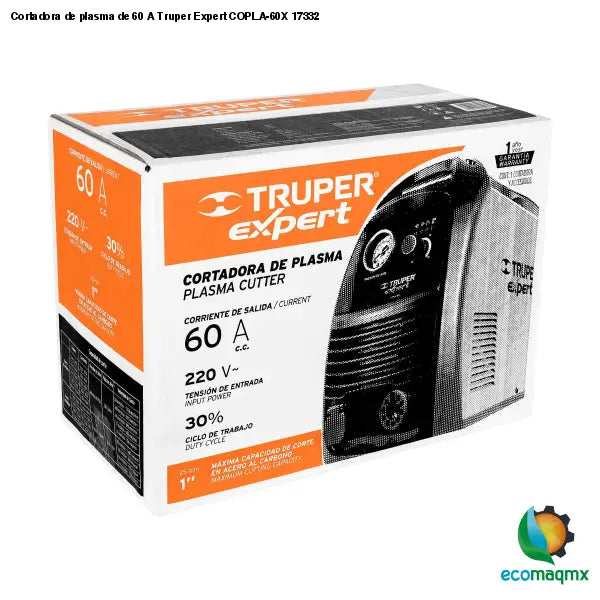 Cortadora de plasma de 60 A Truper Expert COPLA-60X 17332