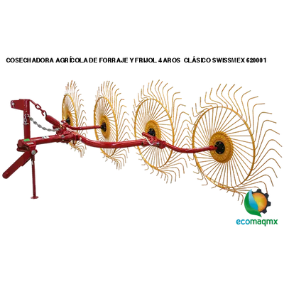 COSECHADORA AGRÍCOLA DE FORRAJE Y FRIJOL 4 AROS CLÁSICO