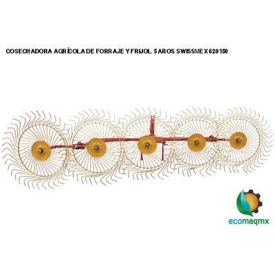 COSECHADORA AGRÍCOLA DE FORRAJE Y FRIJOL 5 AROS SWISSMEX