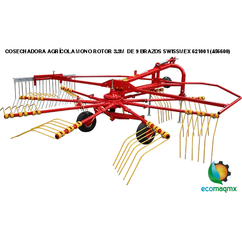 COSECHADORA AGRÍCOLA MONO ROTOR 3.3M DE 9 BRAZOS SWISSMEX