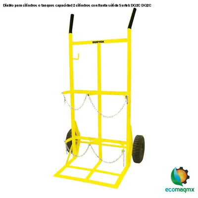 Diablo para cilindros o tanques capacidad 2 cilindros con