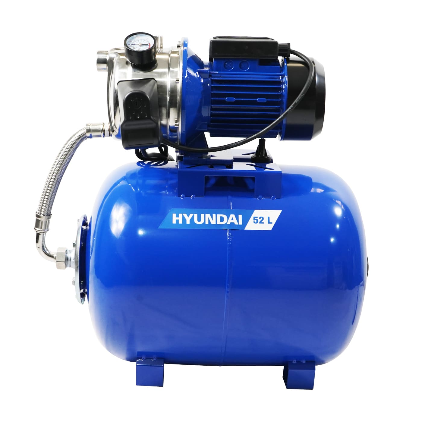 Hidroneumatico Bomba De Agua Eléctrica Profesional Hyundai 1 Hp 52 Litros 110v/60hz – Hidro50