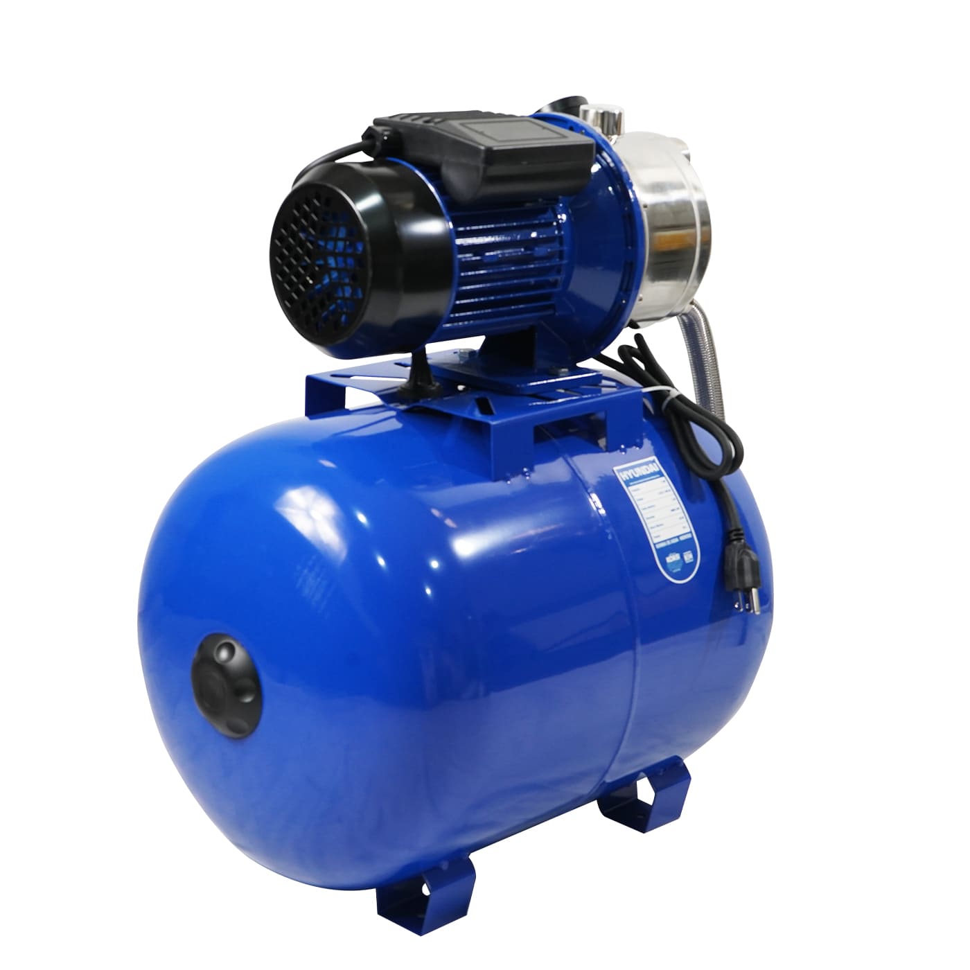 Hidroneumatico Bomba De Agua Eléctrica Profesional Hyundai 1 Hp 52 Litros 110v/60hz – Hidro50
