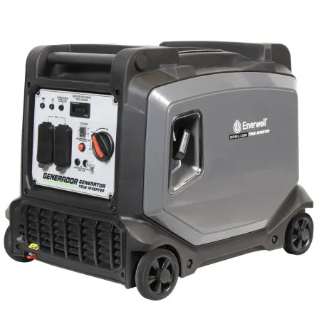 Generador Inverter portátil a gasolina 3000 watts monofasico 127V ENERWELL® -   ENERWELL-G3000I