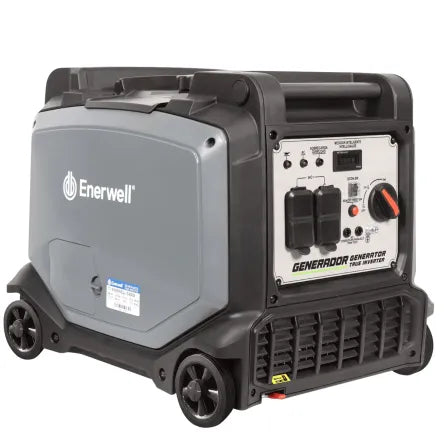 Generador Inverter portátil a gasolina 3000 watts monofasico 127V ENERWELL® -   ENERWELL-G3000I