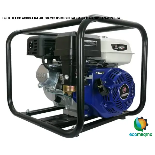 EQ. DE RIEGO AGRIC. FIAT AUTOC. 2X2 C/MOTOR FIAT GASOLINA