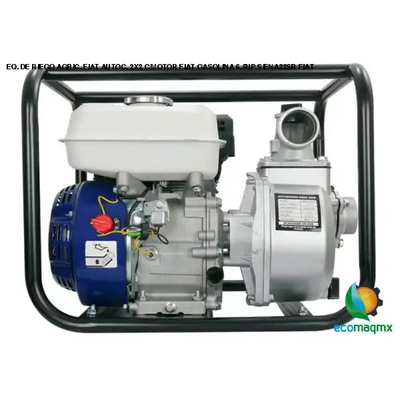 EQ. DE RIEGO AGRIC. FIAT AUTOC. 2X2 C/MOTOR FIAT GASOLINA