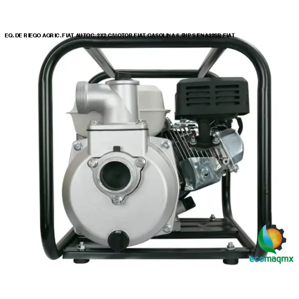 EQ. DE RIEGO AGRIC. FIAT AUTOC. 2X2 C/MOTOR FIAT GASOLINA