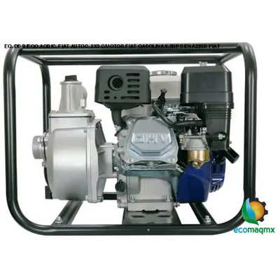 EQ. DE RIEGO AGRIC. FIAT AUTOC. 2X2 C/MOTOR FIAT GASOLINA