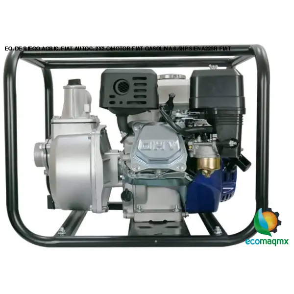 EQ. DE RIEGO AGRIC. FIAT AUTOC. 2X2 C/MOTOR FIAT GASOLINA