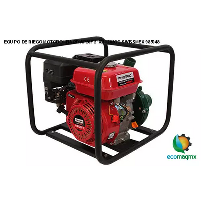 EQUIPO DE RIEGO MOTOBOMBA PRWP20F 2X2 208CC SWISSMEX 935043