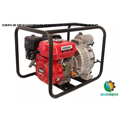 EQUIPO DE RIEGO MOTOBOMBA PRWP30T 3X3 SWISSMEX 709260