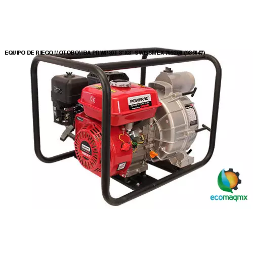 EQUIPO DE RIEGO MOTOBOMBA PRWP30T 3X3 SWISSMEX 709260