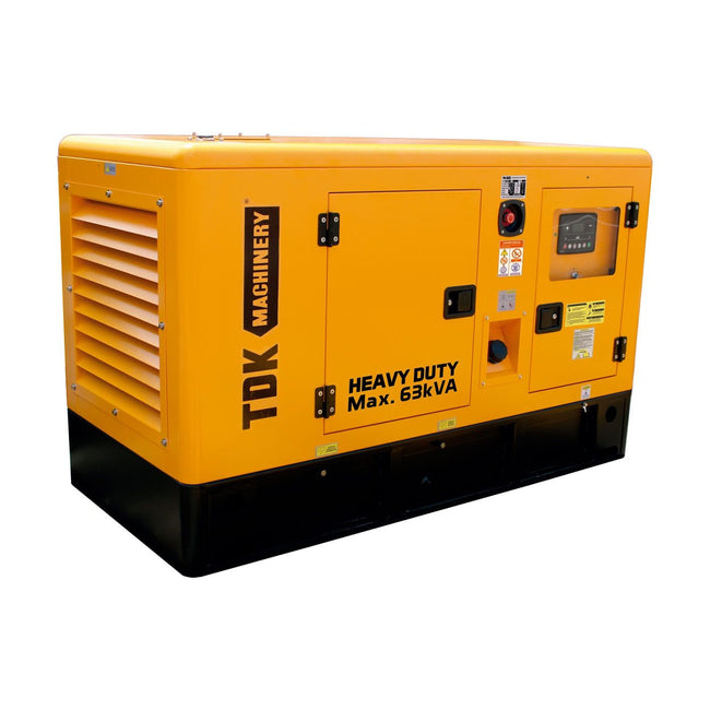 Generador Planta de Luz 50 KW Planta de Emergencia 63 KVA Diesel 80 HP TDKGE63K