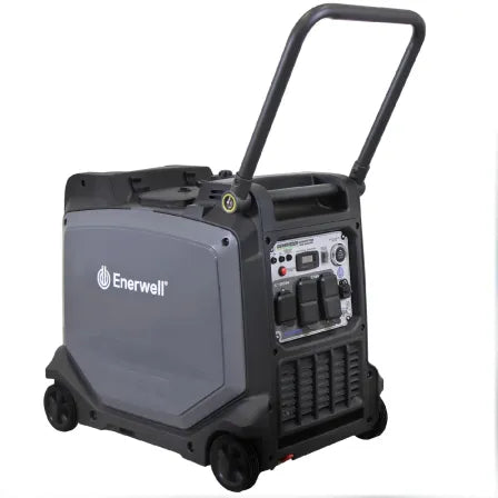 Generador Inverter portátil a gasolina 5000 watts monofasico 127-220V ENERWELL® -   EWGINV-5K-GSL-M