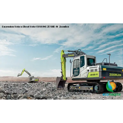 Excavadora Motor a Diesel Motor CUMMINS ZE135E-10 Zoomlion -