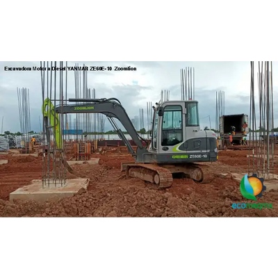 Excavadora Motor a Diesel YANMAR ZE60E-10 Zoomlion -