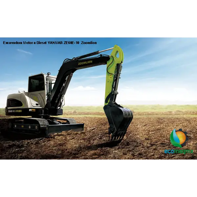 Excavadora Motor a Diesel YANMAR ZE60E-10 Zoomlion -