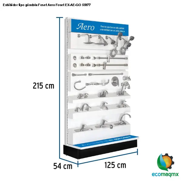 Exhibidor tipo góndola Foset Aero Foset EX-AE-GO 55977