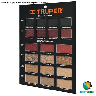 Exhibidor Truper de lijas de madera Truper EXT-LM 55560