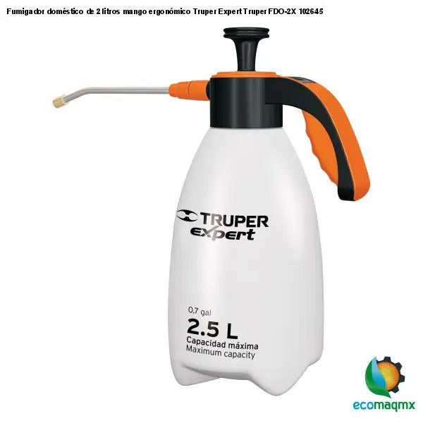 Fumigador doméstico de 2 litros mango ergonómico Truper