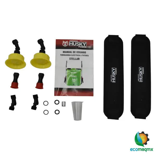 Fumigadora Aspersora 2 Varillas 18L Eléctrica 12V Bateria Recargable Husky STELLAR