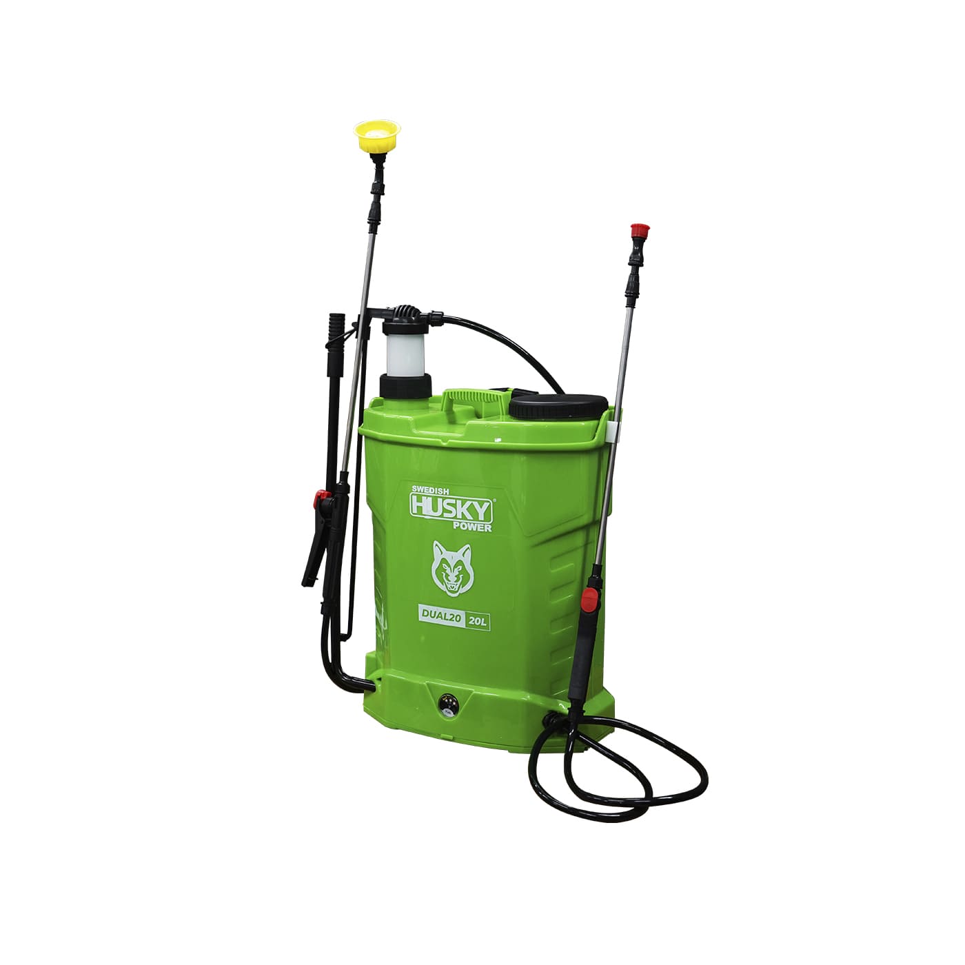 Fumigadora Aspersora Hibrida Swedish Husky Power Eléctrica Y Manual 20 Litros – Dual20