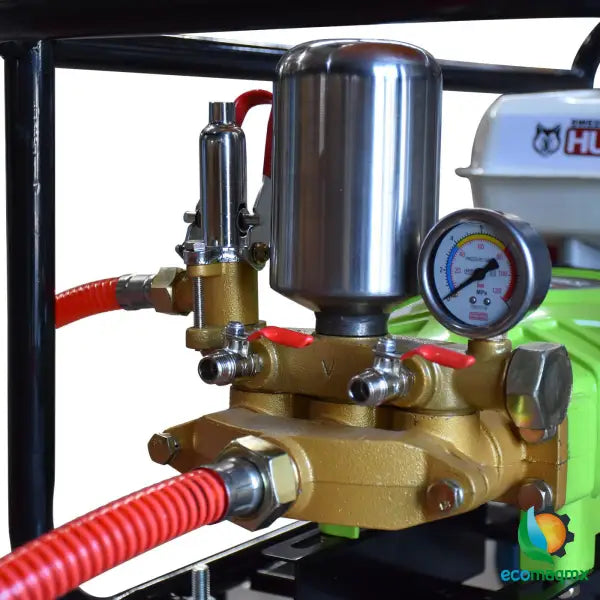 Fumigadora Parihuela De Pistones Con Motor Husky 6.5 Hp Con