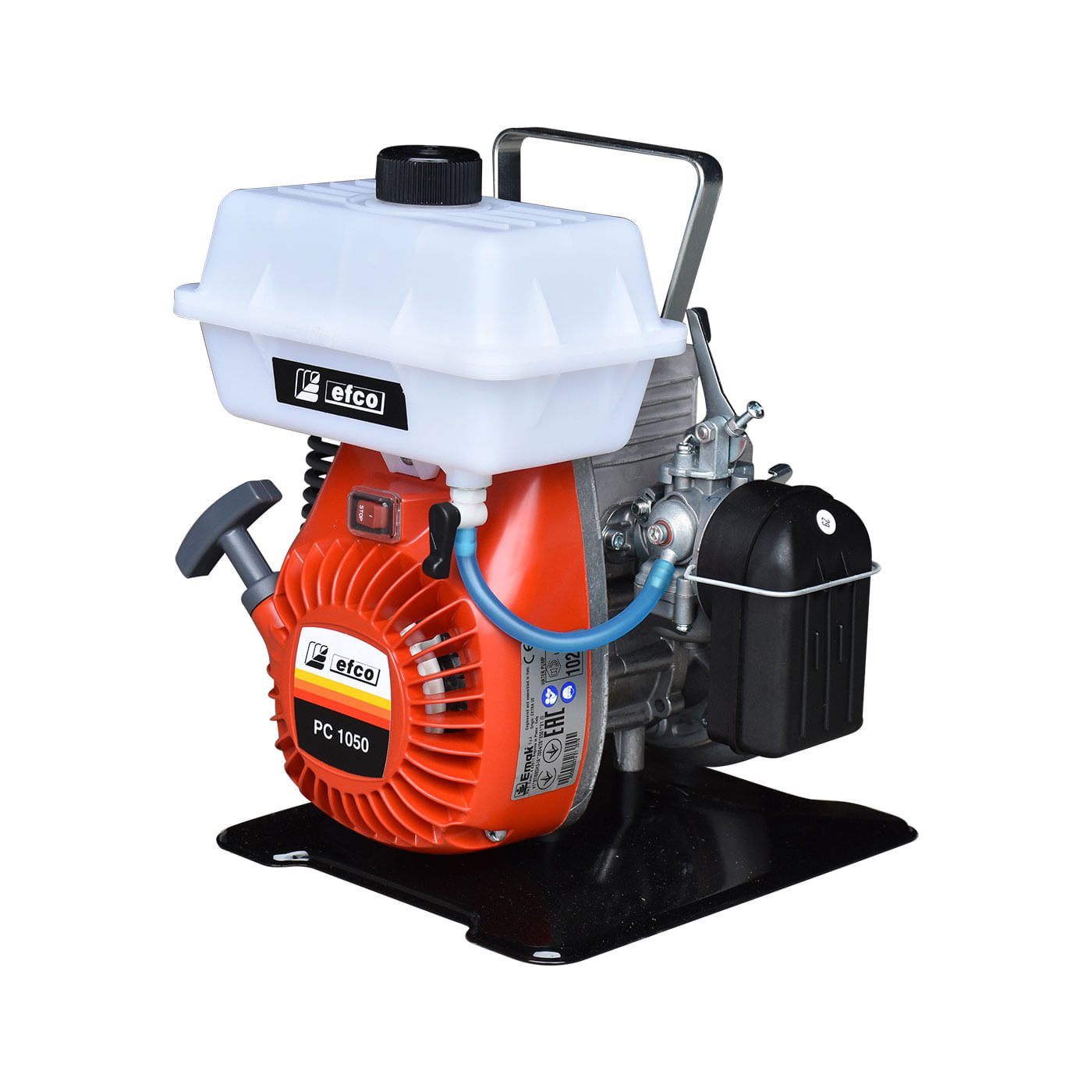 Motobomba Autocebante Portatil Profesional  EFCO 2 HP  1.5  X1.5 Pulgadas 2 Tiempos PC1050RR
